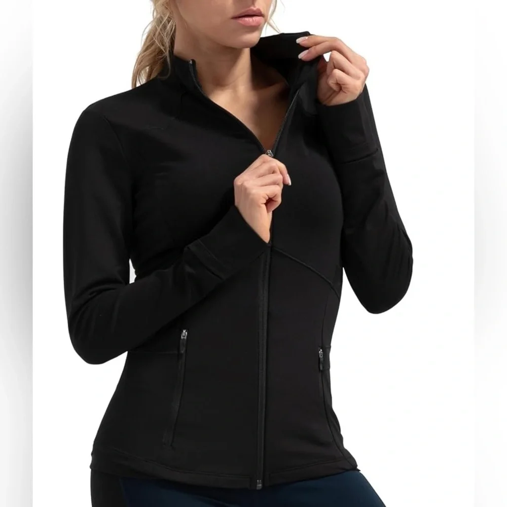 Slim Fit Workout Jacket - Picture 1 of 10